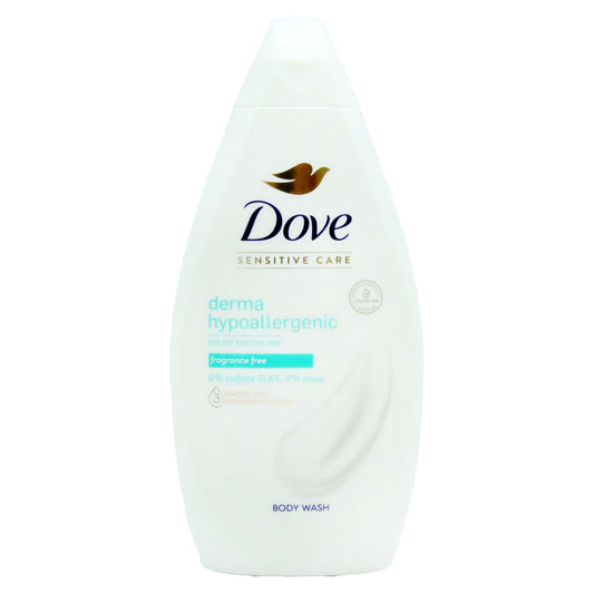 DOVE BODYWASH DERMA HYPOALLERGENIC (C)