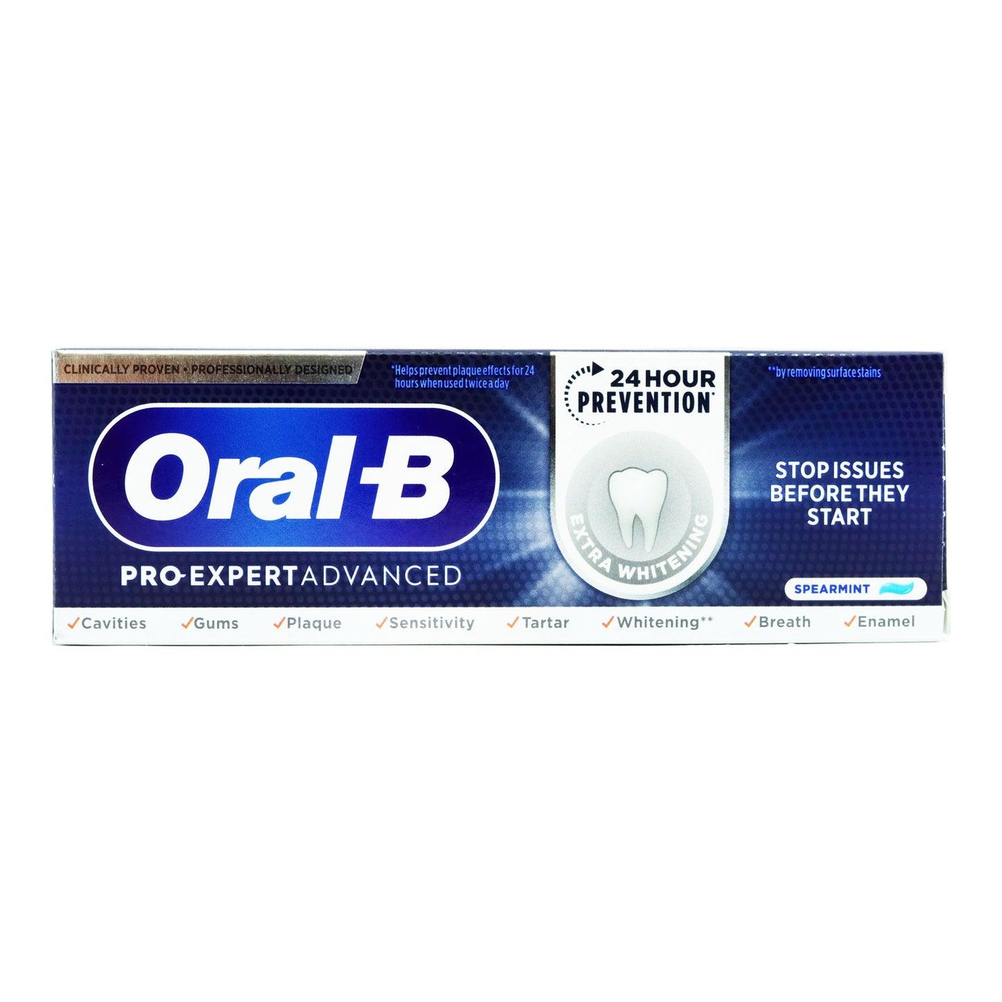 ORAL B TOOTHPASTE ADVANCED EX WHITE SPEAR 31/12/27
