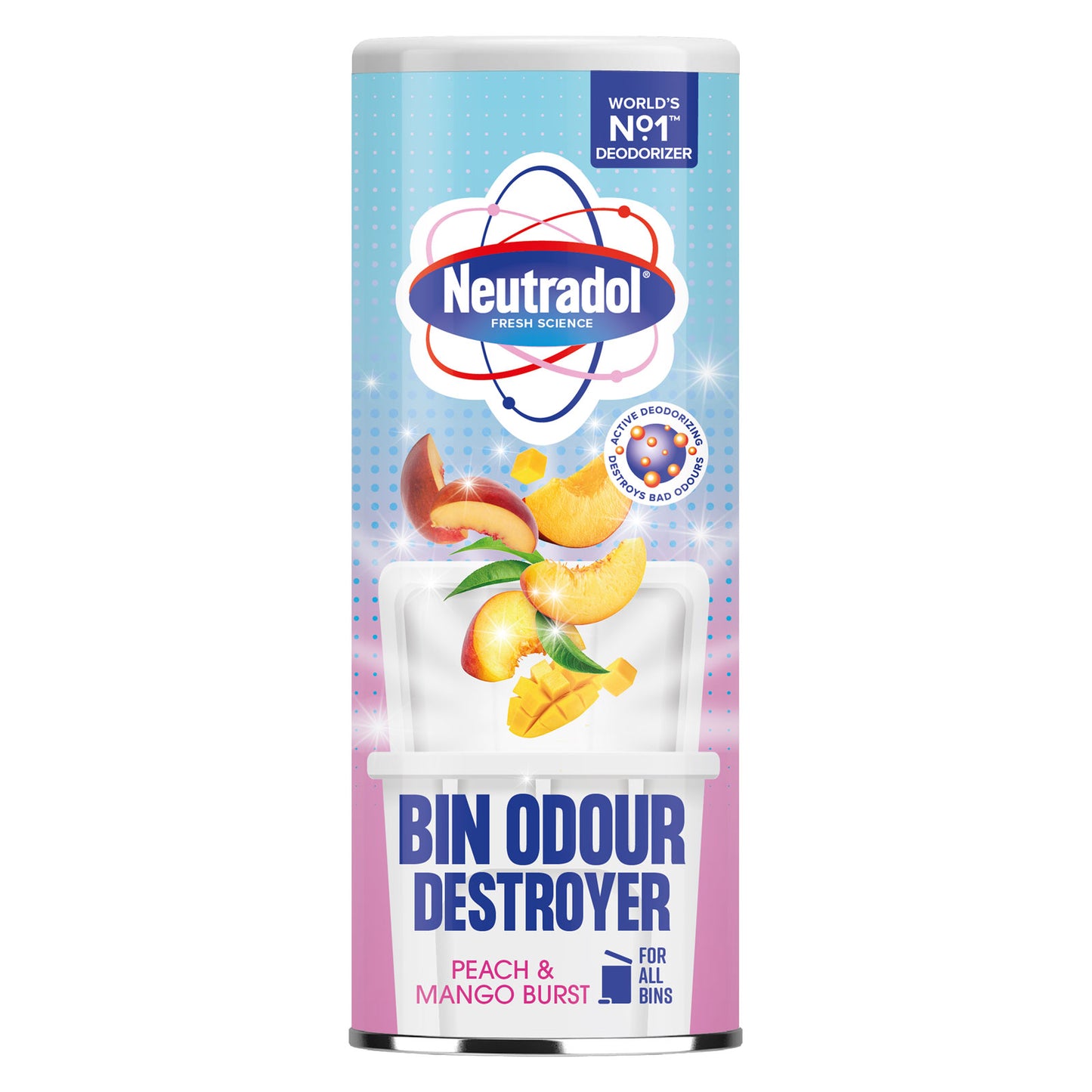 NEUTRADOL DUSTBIN ODOUR DESTROYER PEACH & MANGO