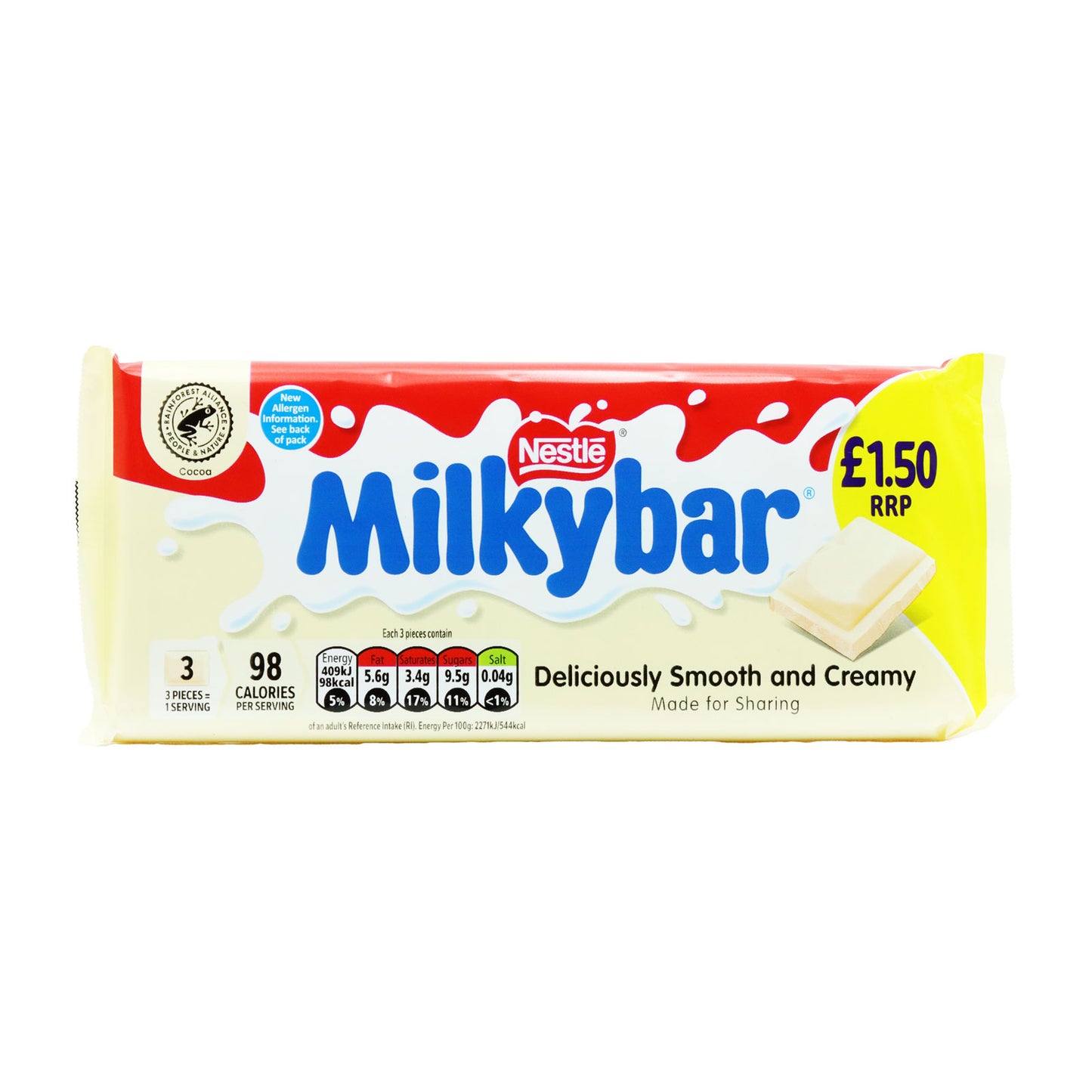 NESTLE MILKYBAR BLOCK PMP £1.50 02/26