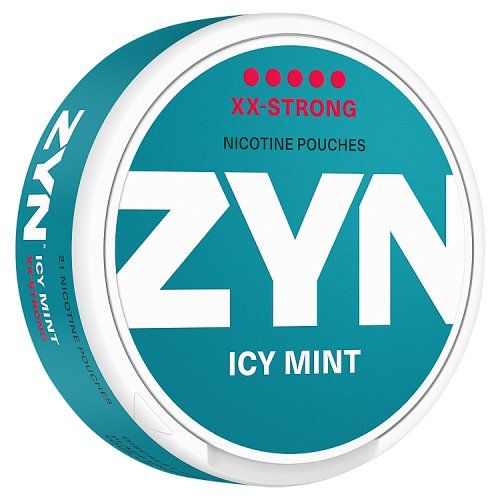 ZYN NICOTINE POUCHES ICY MINT XX STRONG 12.5 MG (48X5)