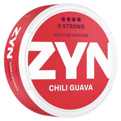 ZYN NICOTINE POUCHES CHILL GUAVA X STRONG 11 MG (48X5)