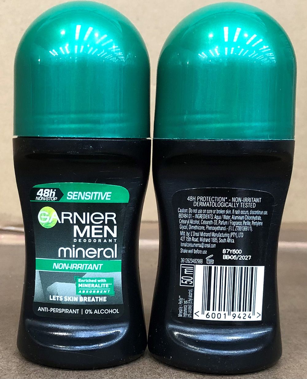 GARNIERÊROLLÊONÊ50MLÊFORÊMENÊSENSITIVE (8X6)