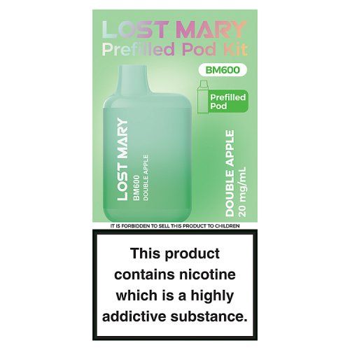 LOST MARY BM600 PREFILLED POD KIT DOUBLE APPLE