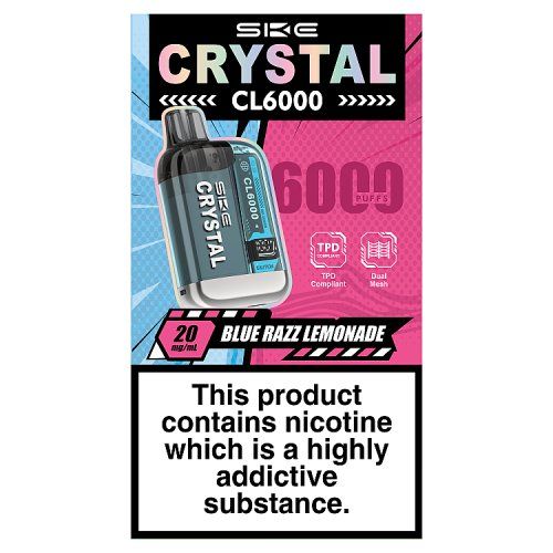 SKE CRYSTAL  CL6000  KIT  BLUE RAZZ LEMONADE