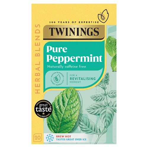 TWININGS INFUSE TEA PURE PEPPERMINT 20S