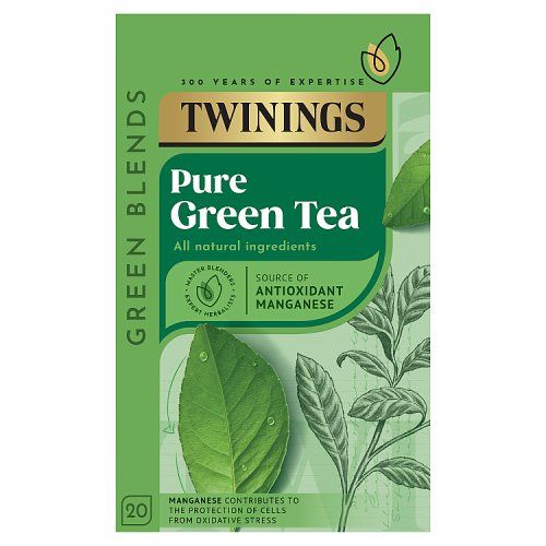 TWININGS GREEN TEA PURE 20S