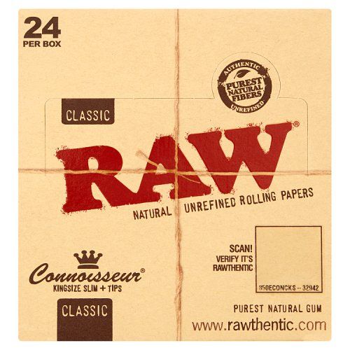 RAW CONNOISSEUR CLASSIC 24PK
