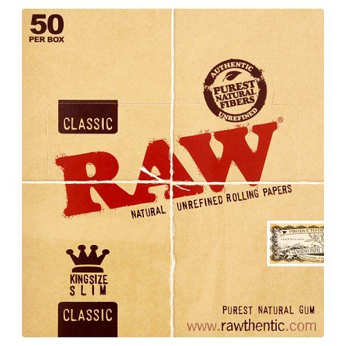 RAW KING SIZE SLIM CLASSIC 50'S