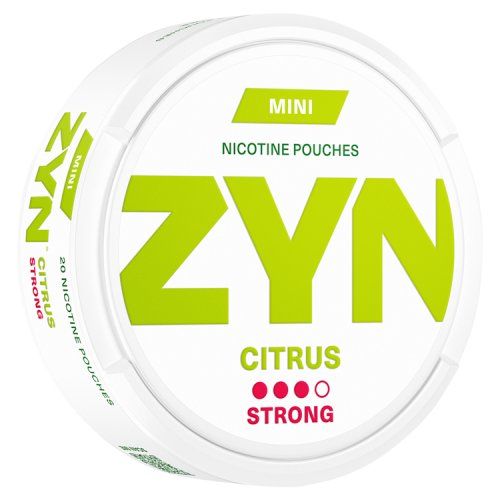 ZYN NICOTINE POUCHES CITRUS MINI STRONG 6 MG (48X5)