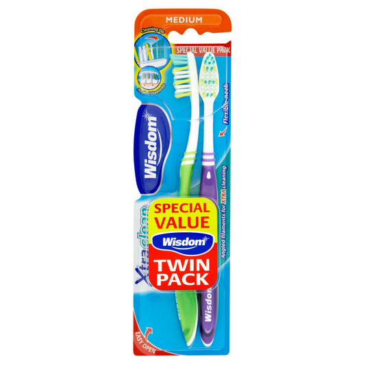 WISDOM TOOTHBRUSH EXTRA CLEAN MEDIUM
