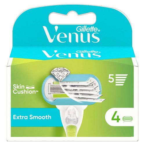 VENUS EXTRA SMOOTH BLADE 4'S