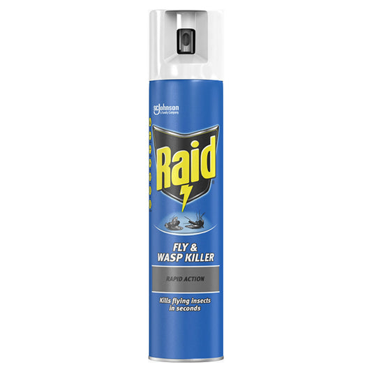 RAID FLY WASP KILLER AEROSOL 300ML