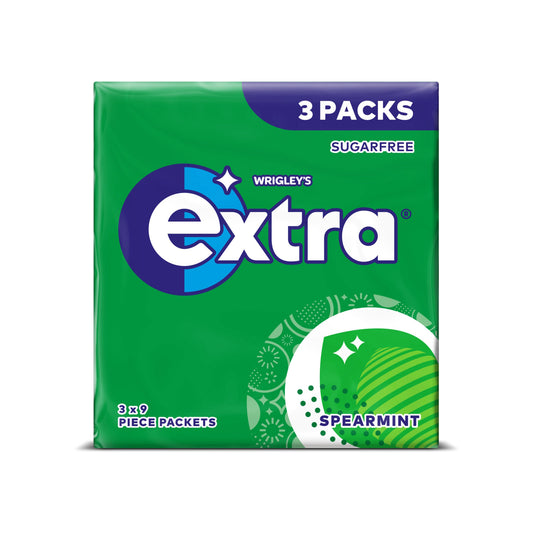 WRIGLEYS EXTRA SPEARMINT GREEN  16/04/26