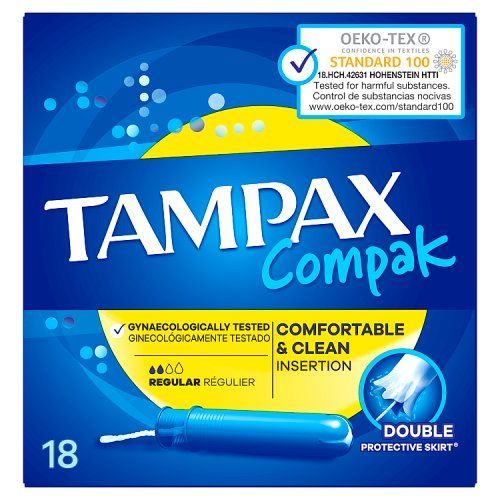 TAMPAX COMPAK 18S REGULAR
