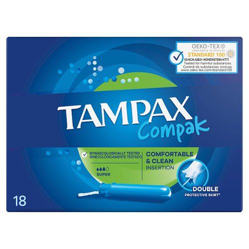 TAMPAX COMPAK 18S SUPER