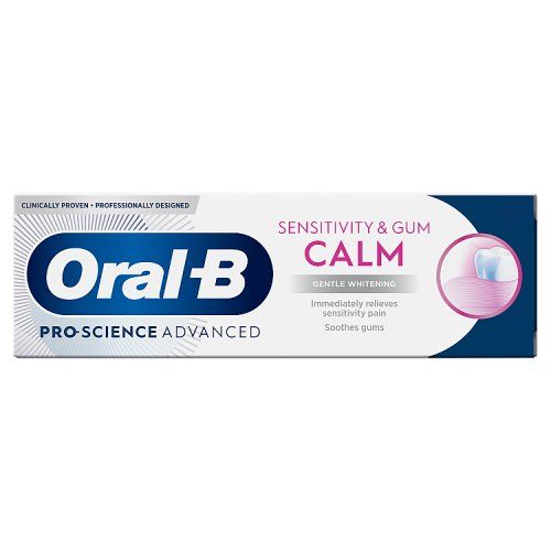 ORAL B T/PASTE 75ML SENSITIVITY & GUM GENTLE WHITE EXP 28/02/25