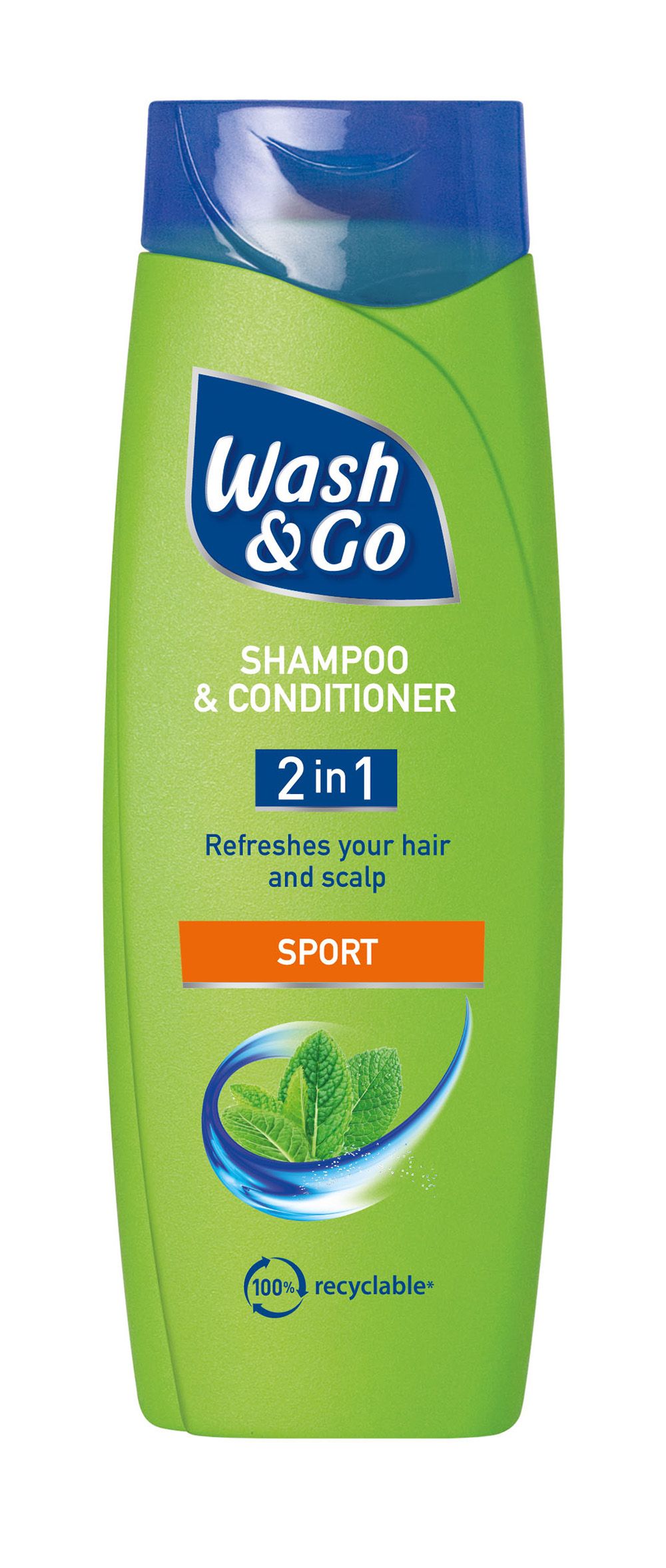 WASH & GO SHAMPOO 2 IN 1 200ML SPORT (UK/IT)