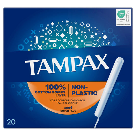 TAMPAX BLUE SUPER PLUS 20CT SRP