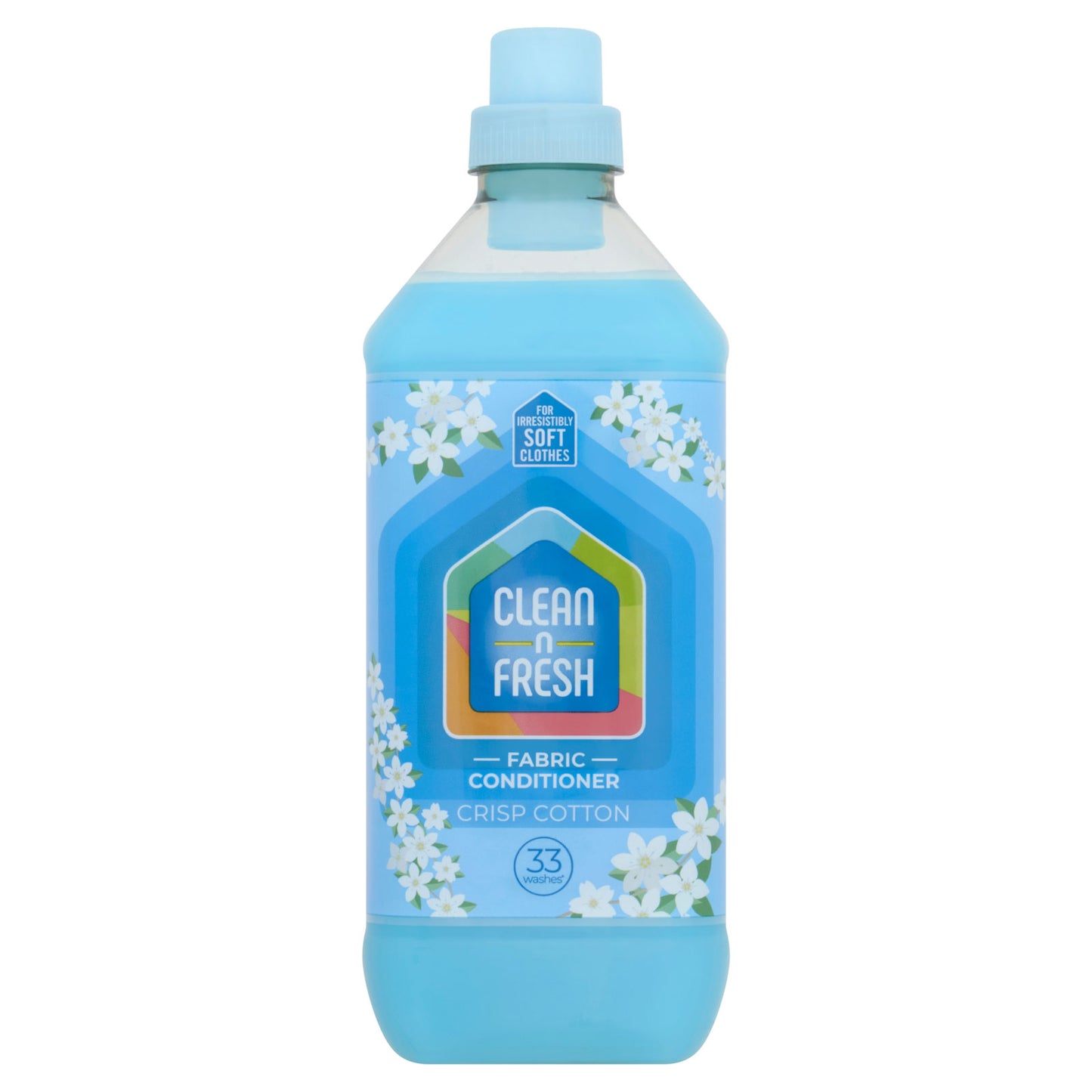 CLEAN & FRESH FABRIC CONDITIO CRISP COTTON 33 WASH