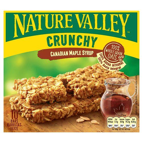 NATURE VALLEY CRUNCHY CANADIAN MAPLE SYRUP 5X42G