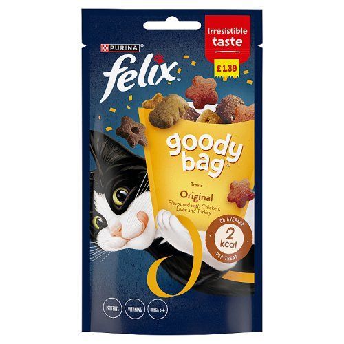 FELIX GOODY BAG ORIGINAL £1.39 60G