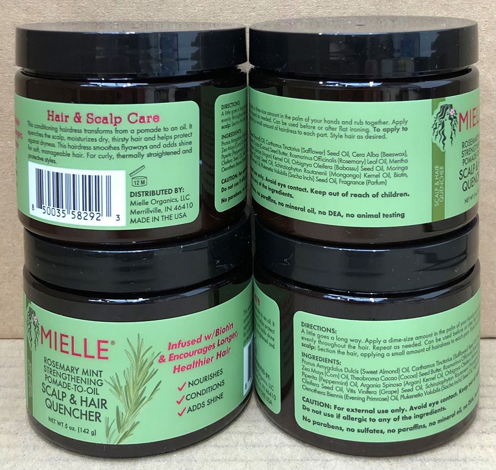 MIELLE ROSEMARY MINT POMADE QUENCHER 5OZ