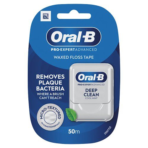 ORAL B PRO EXPERT FLOSSING TAPE 50M DEEP CLEAN