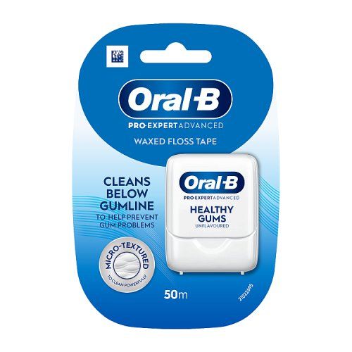 ORAL B PRO EXPERT FLOSSING TAPE 50M HEALTHY GUMS