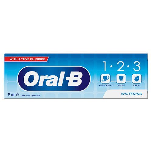 ORAL-B 123 WHITENING 75ML