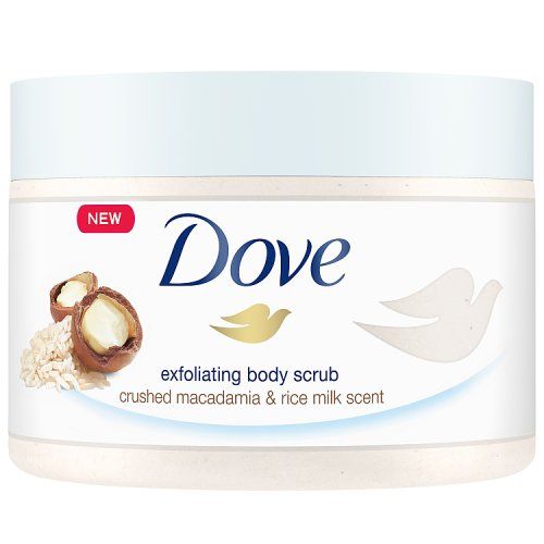 DOVE BODY SCRUB 225ML MACADAMIA
