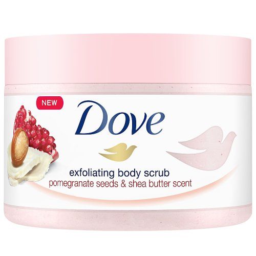 DOVE BODY SCRUB 225ML POMEGRANATE