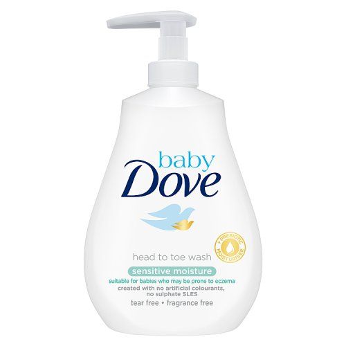 DOVE BABY WASH 400ML SENSITIVE