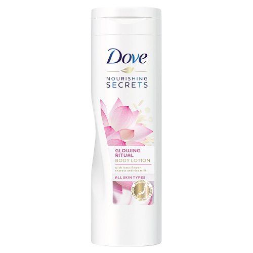 DOVE BODY LOTION 400ML GLOWING RITUAL