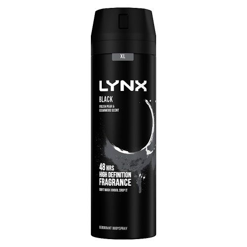 LYNX BODY SPRAY 200ML BLACK