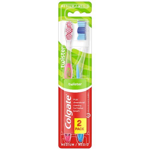 COLGATE TOOTHBRUSH TWISTER 2PK