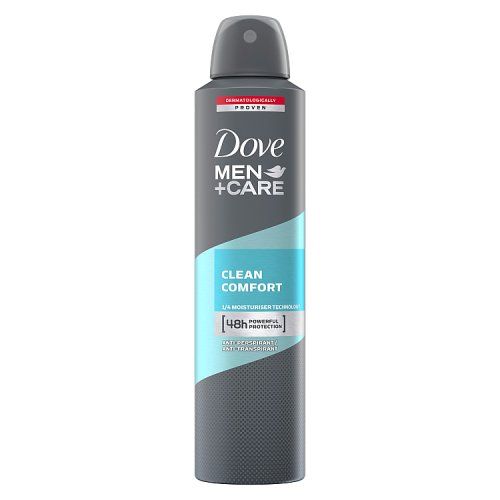 DOVE SPRAY APD 250ML FOR MEN CLEAN COMFORT