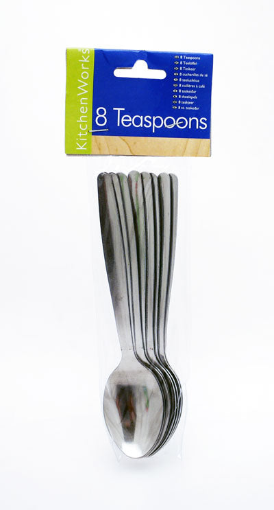 TEASPOON METAL 8PK