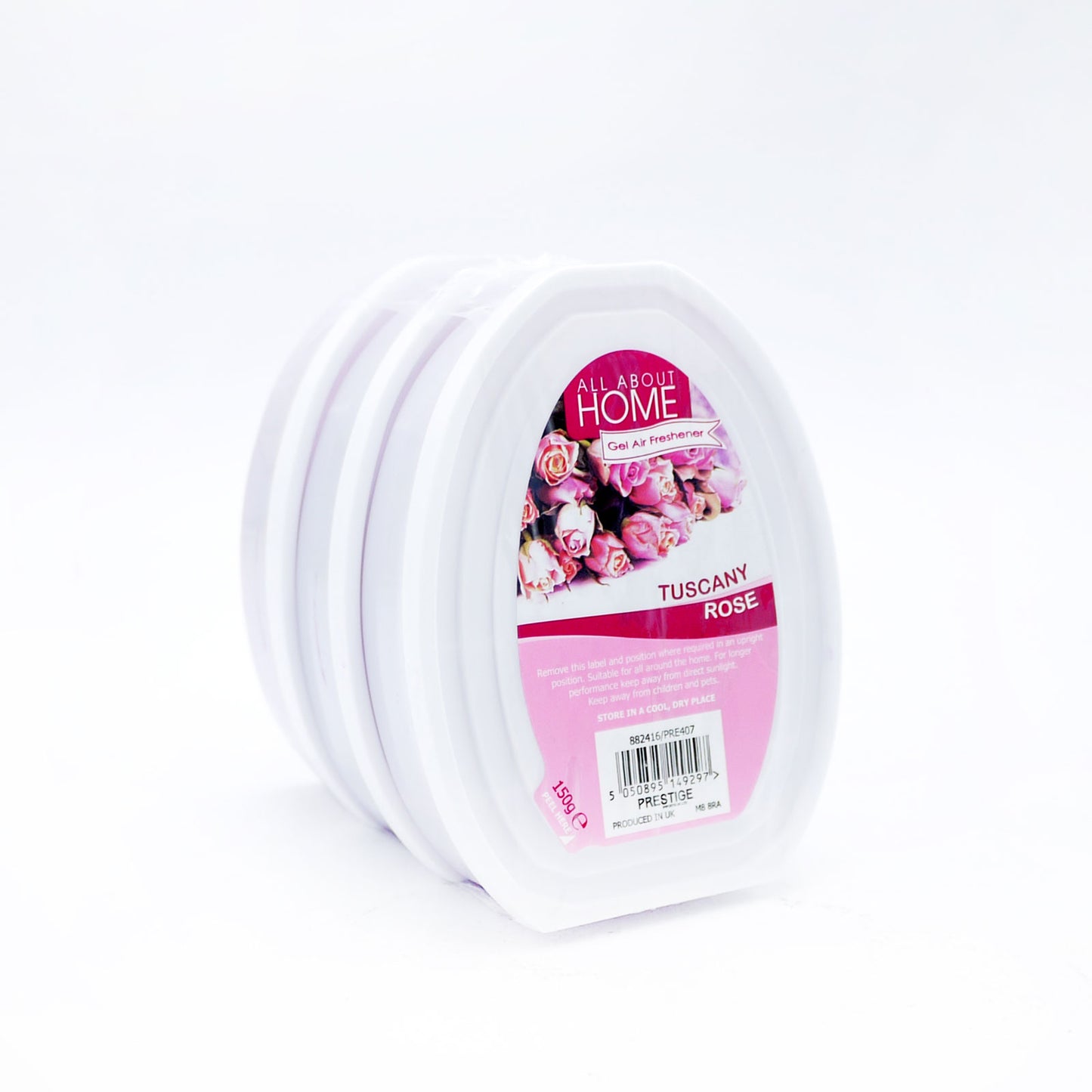 ALL ABOUT HOME GEL AIR FRESH TUSCANY ROSE