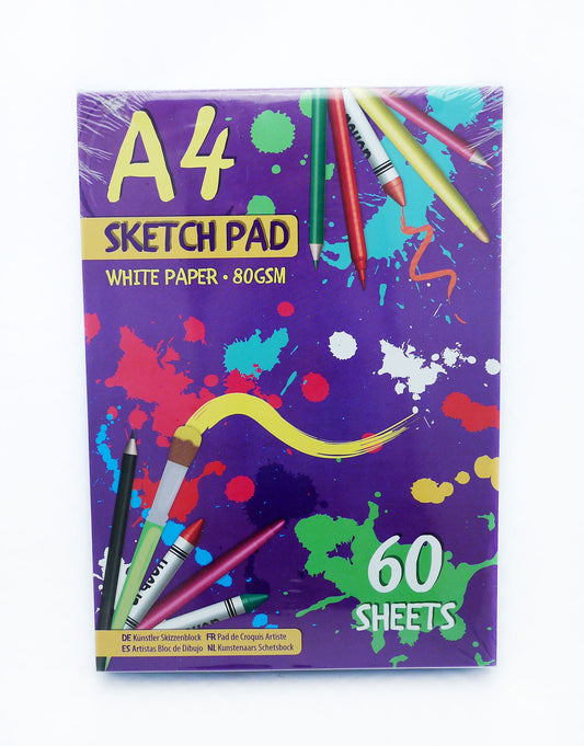 A4 SKETCH PAD 60 SHEET (R)