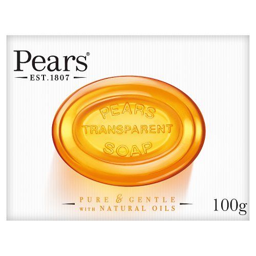 PEARS BAR SOAP 100G TRANSPARENT AMBER (4X12)