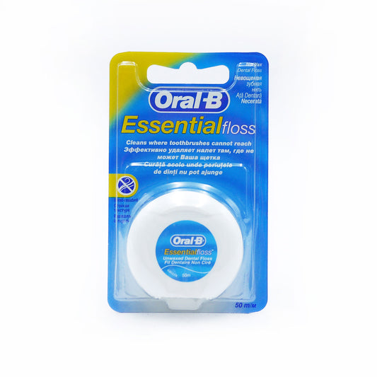 ORAL B FLOSS ESSENTIAL 50M REGULAR NON WAX (12X12)