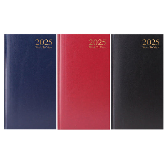 DIARY 2025 SLIM PLAIN ASST COLS (3178) (R)