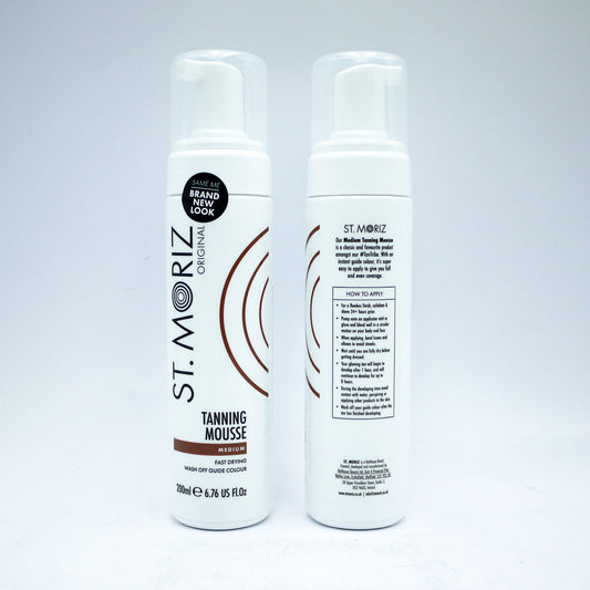 ST MORIZ SELF TAN MOUSSE MEDIUM (R)