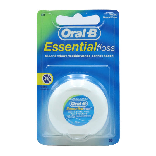 ORAL B DENTAL FLOSS 50M ESSENTIAL MINT