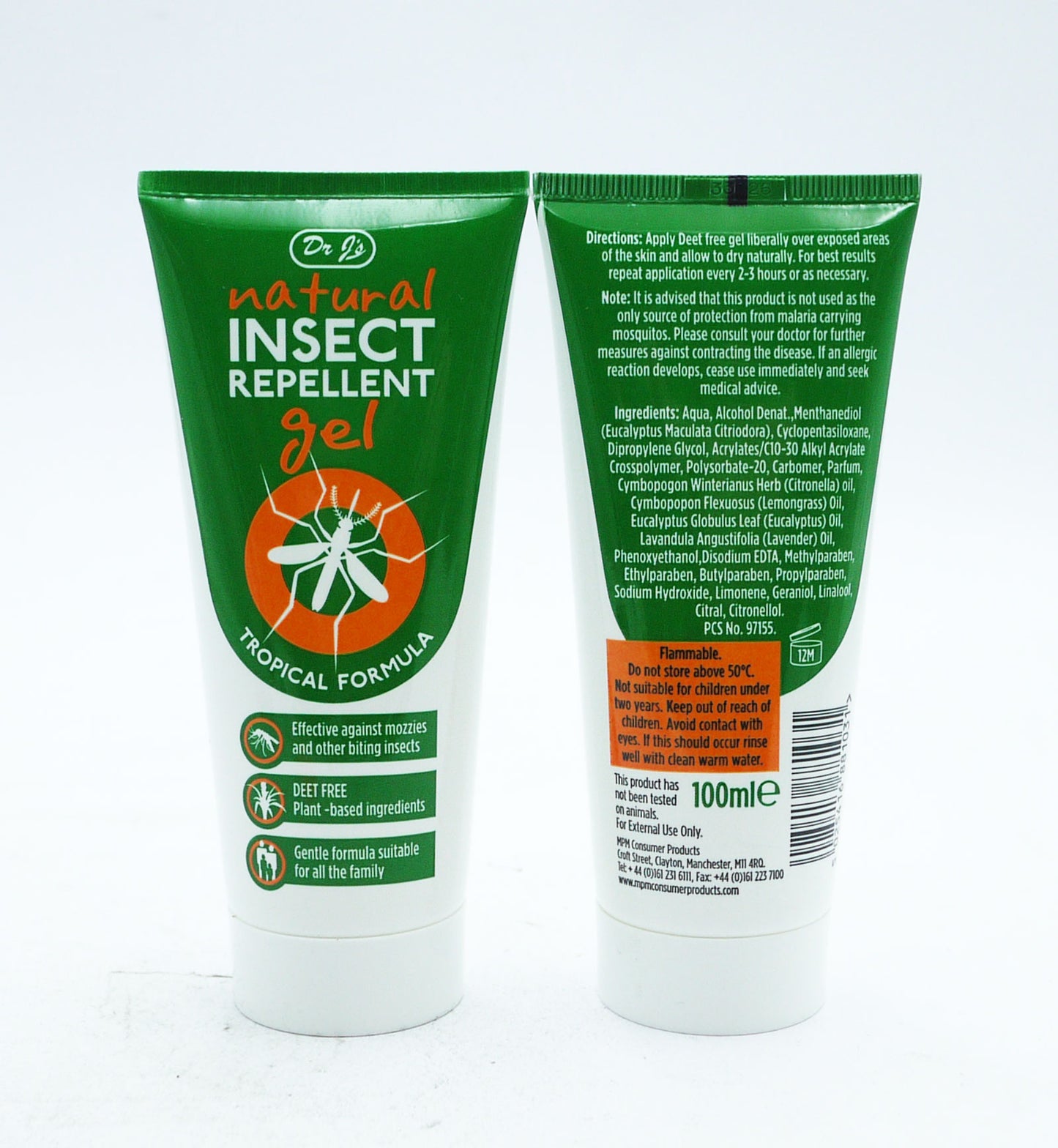 DR JOHNSON INSECT REPELLENT GEL