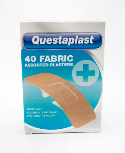 QUESTAPLAST PLASTER FABRIC ASSORTED 08/27
