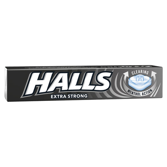 HALLS EXTRA STRONG MENTHOL ACTION 33.5G