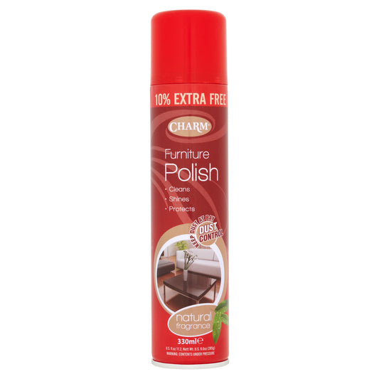 CHARM POLISH FURNITURE NATURAL 10% EXTRA 03/12/27