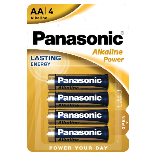 PANASONIC BATTERIES ALKALINE AA  (R) 01/32